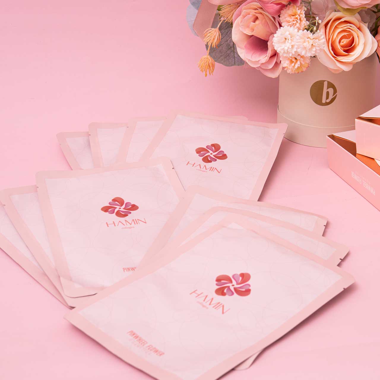 Pinwheel Flower Cosmetic
